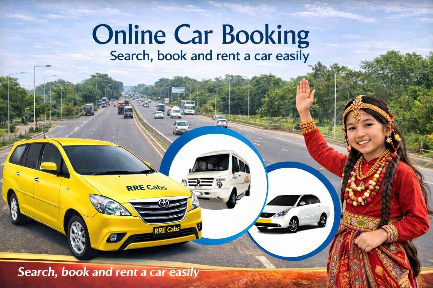 Taxi Cab Service Patna Bihar India Slider Rre