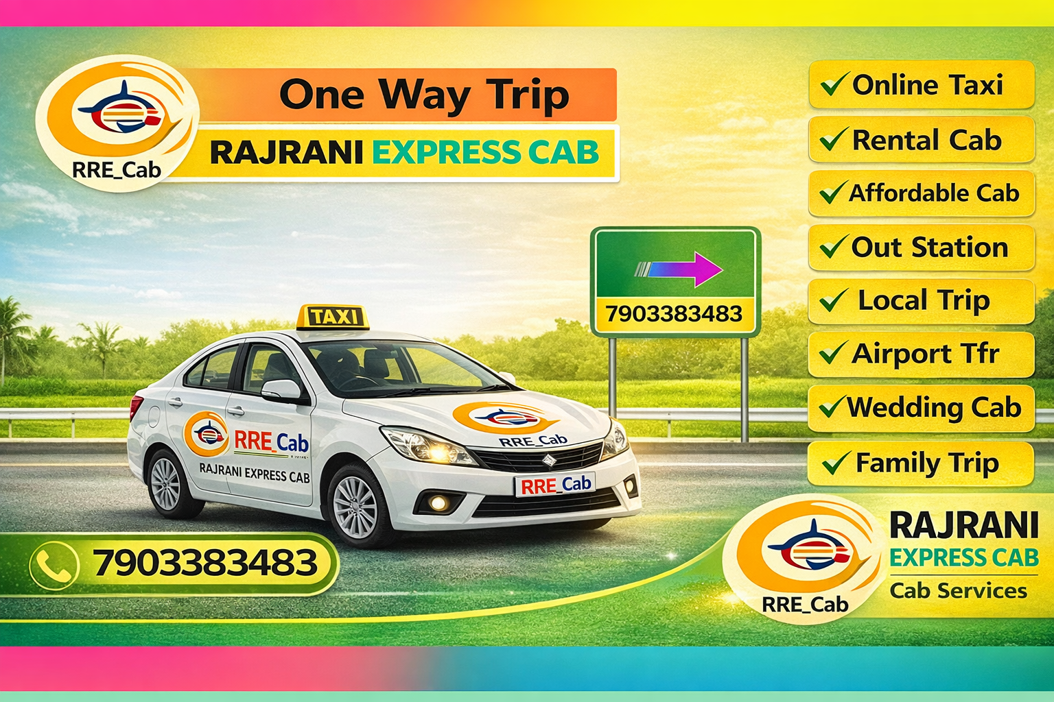 Rajrani Express Cab